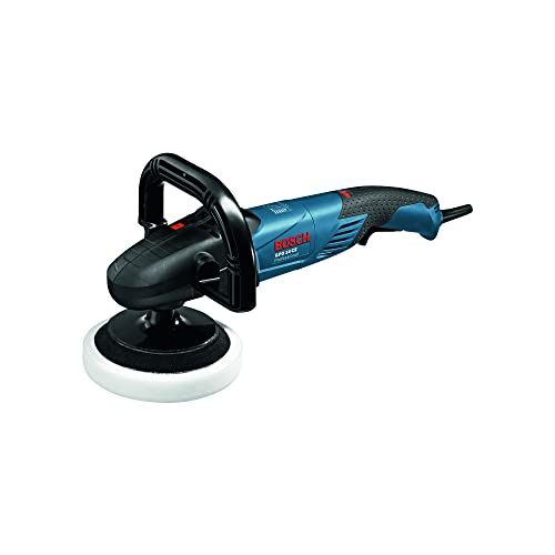 Bosch Professional GPO 14 CE (Polisseuse GPO 14 CE - 1 400 W, régime à vide 750-3 000 tr/min, avec poignée supplémentaire, poignée en D)