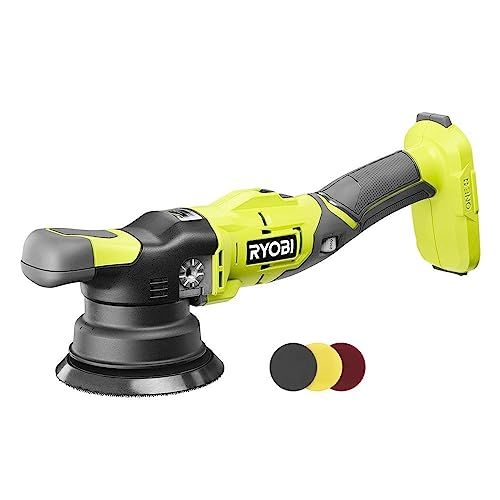 RYOBI Polisseuse à vitesse variable à double action de 12,7 cm